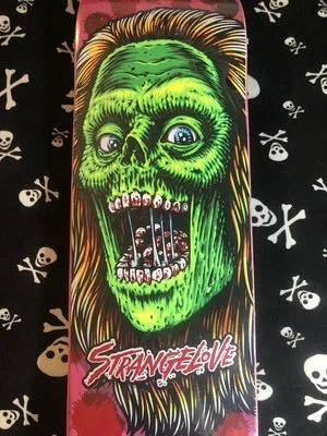 STRANGELOVE~ SHE GHOUL SKATEBOARD DECK — DEATHGEAR PRODUCTS SKATE SHOP